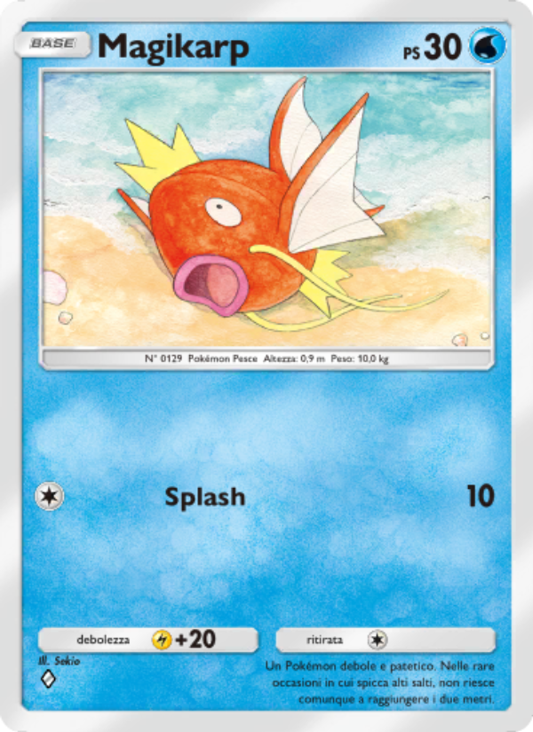 Magikarp 077/286 — Genetic Apex (Italian Pokémon TCG card)