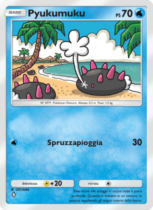 Pyukumuku 090/286 — Genetic Apex (Italian Pokémon TCG card)