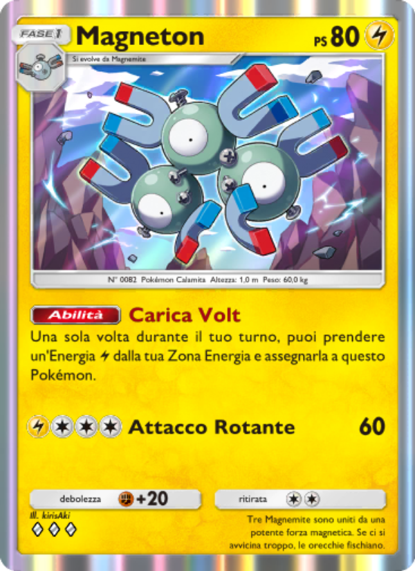 Magneton 098/286 — Genetic Apex (Italian Pokémon TCG card)