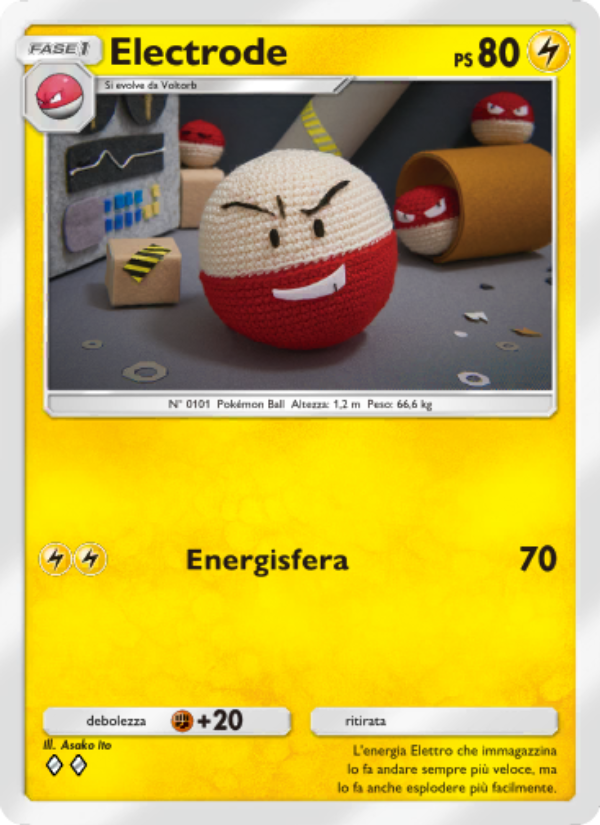 Electrode 100/286 — Genetic Apex (Italian Pokémon TCG card)