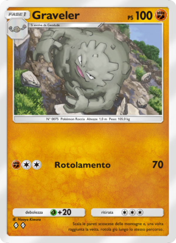 Graveler 148/286 — Genetic Apex (Italian Pokémon TCG card)