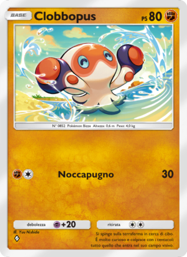 Clobbopus 162/286 — Genetic Apex (Italian Pokémon TCG card)