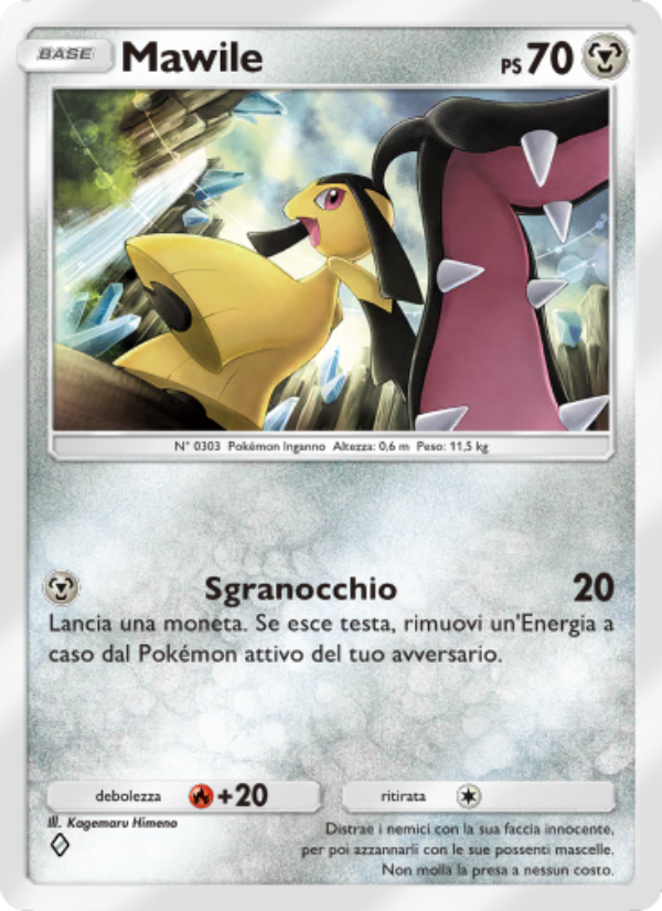 Mawile 178/286 — Genetic Apex (Italian Pokémon TCG card)