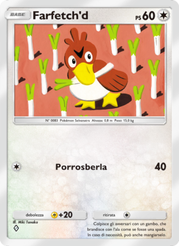 Farfetch'd 198/286 — Genetic Apex (Italian Pokémon TCG card)
