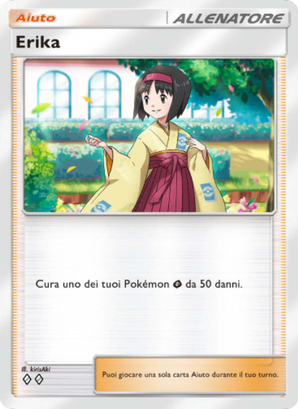Erika 219/286 — Genetic Apex (Italian Pokémon TCG card)