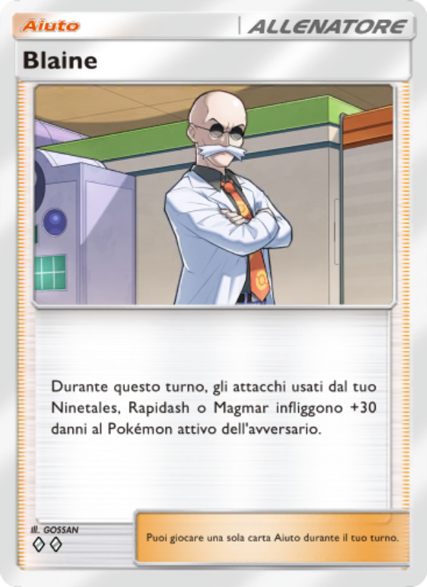 Blaine 221/286 — Genetic Apex (Italian Pokémon TCG card)