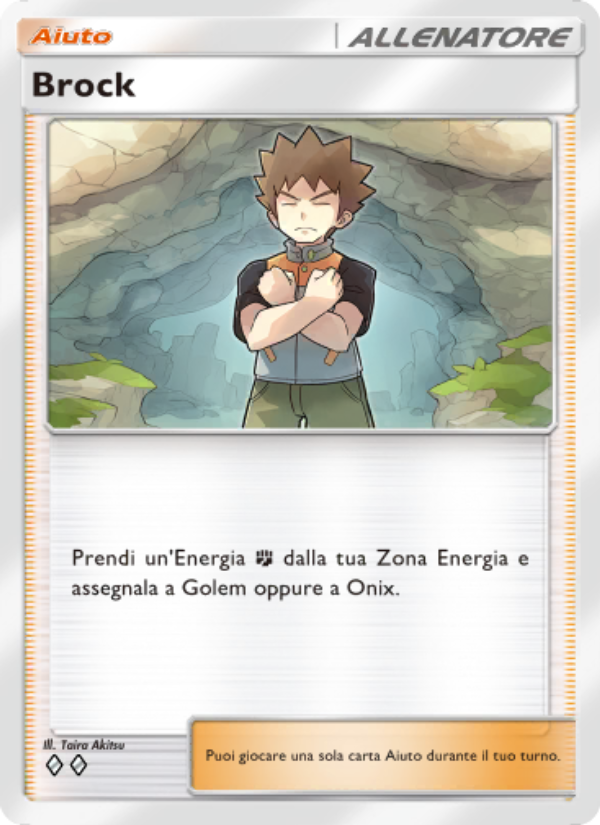 Brock 224/286 — Genetic Apex (Italian Pokémon TCG card)