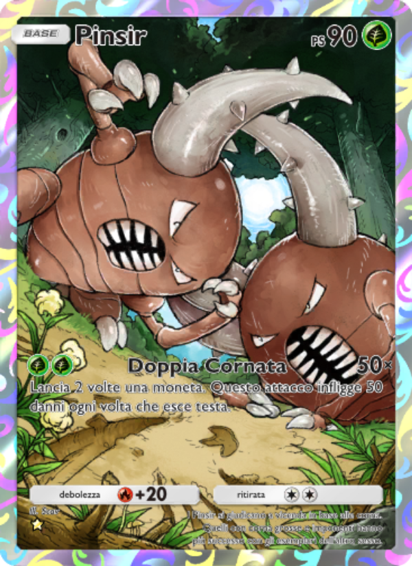 Pinsir 229/286 — Genetic Apex (Italian Pokémon TCG card)