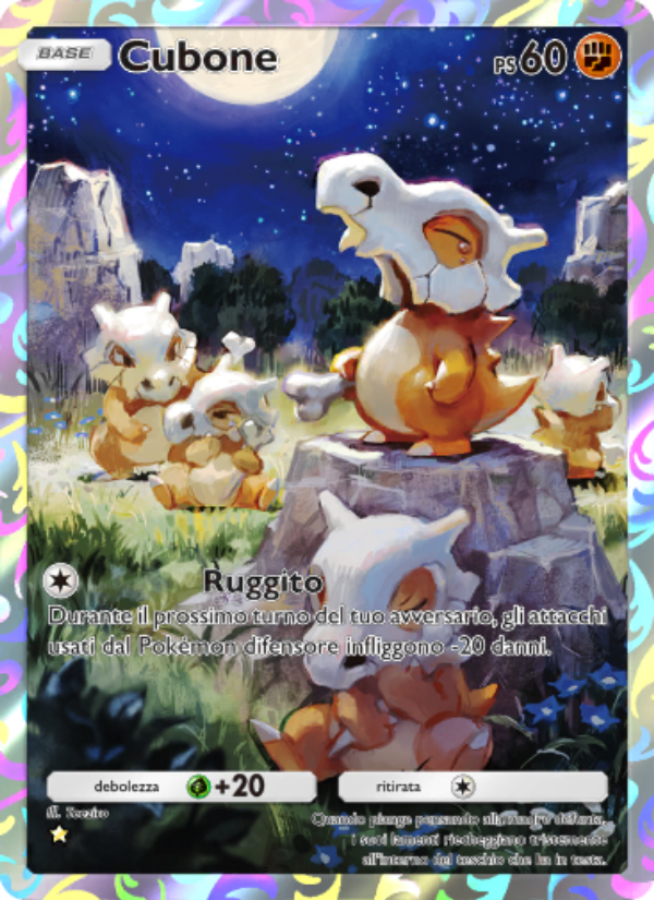 Cubone 239/286 — Genetic Apex (Italian Pokémon TCG card)