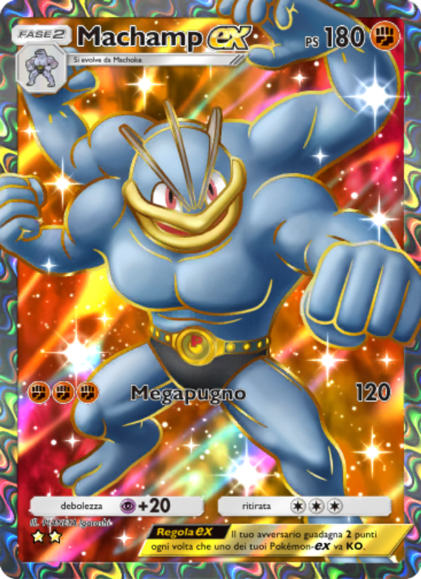 Machamp-ex 263/286 — Genetic Apex (Italian Pokémon TCG card)
