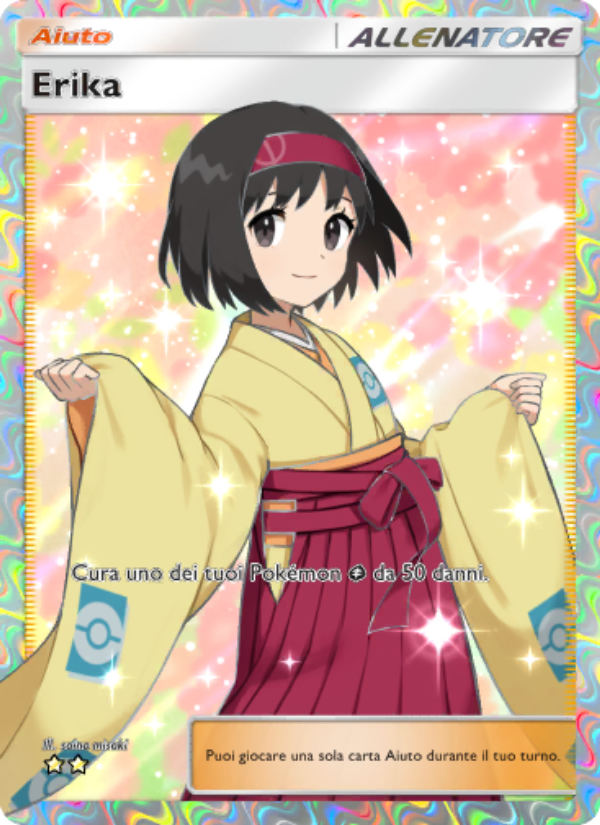 Erika 266/286 — Genetic Apex (Italian Pokémon TCG card)
