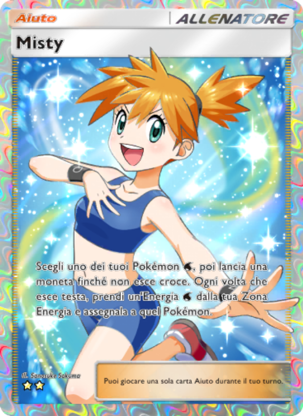 Misty 267/286 — Genetic Apex (Italian Pokémon TCG card)