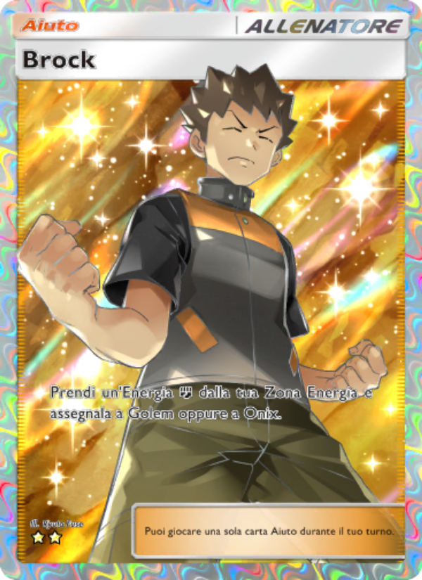 Brock 271/286 — Genetic Apex (Italian Pokémon TCG card)
