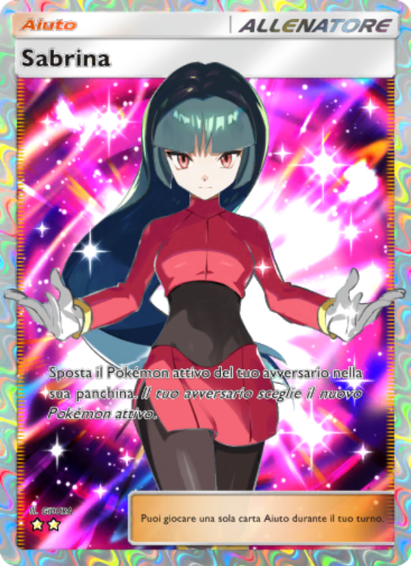 Sabrina 272/286 — Genetic Apex (Italian Pokémon TCG card)