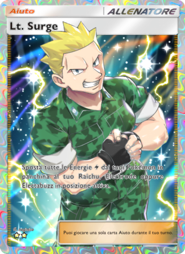 Lt. Surge 273/286 — Genetic Apex (Italian Pokémon TCG card)