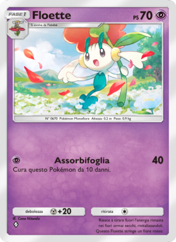 Floette 037/86 — Mythical Island (Italian Pokémon TCG card)