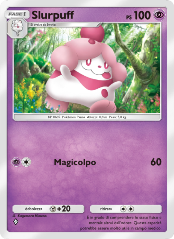 Slurpuff 040/86 — Mythical Island (Italian Pokémon TCG card)
