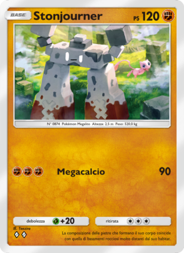 Stonjourner 048/86 — Mythical Island (Italian Pokémon TCG card)