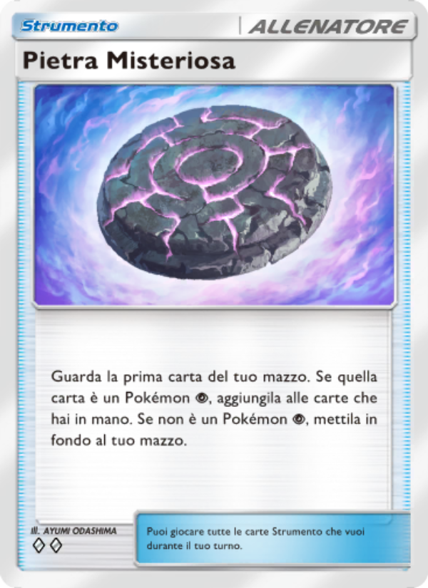 Pietra Misteriosa 065/86 — Mythical Island (Italian Pokémon TCG card)