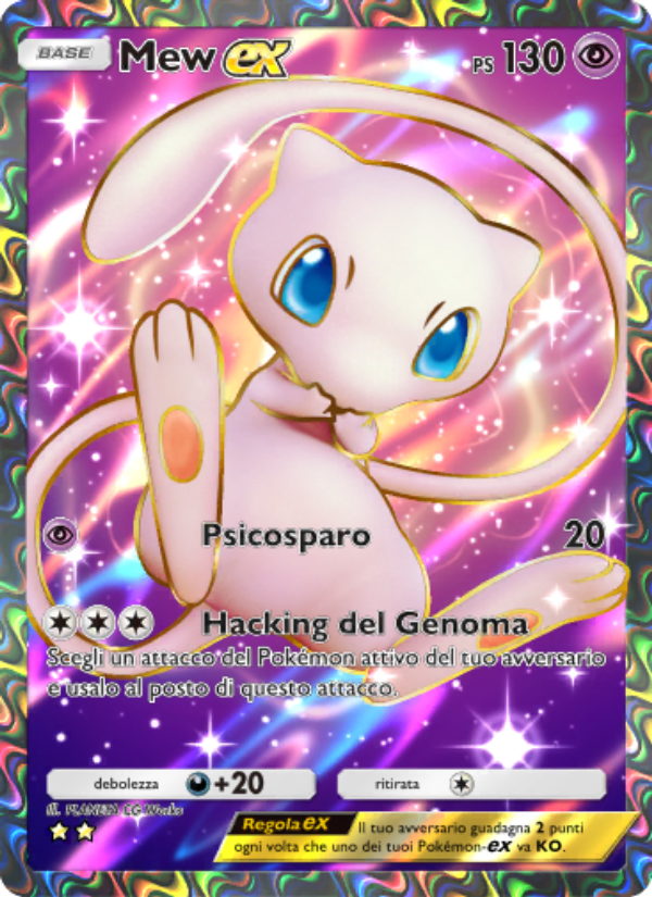 Mew-ex 077/86 — Mythical Island (Italian Pokémon TCG card)