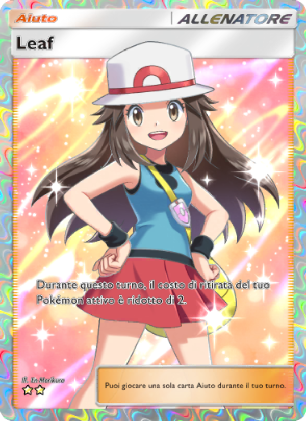 Leaf 082/86 — Mythical Island (Italian Pokémon TCG card)