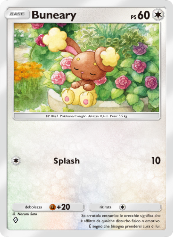 Buneary 137/207 — Space-Time Smackdown (Italian Pokémon TCG card)