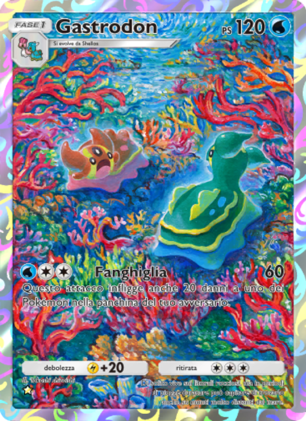 Gastrodon 161/207 — Space-Time Smackdown (Italian Pokémon TCG card)