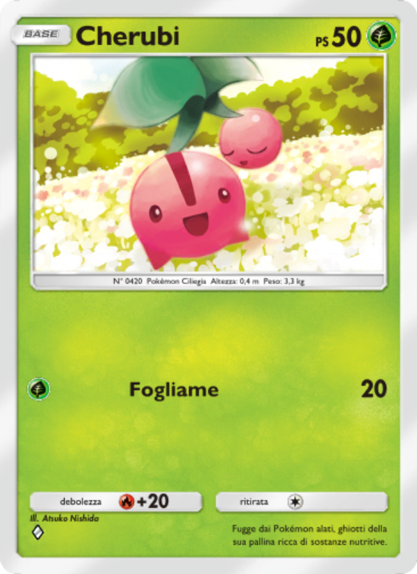 Cherubi 006/96 — Triumphant Light (Italian Pokémon TCG card)