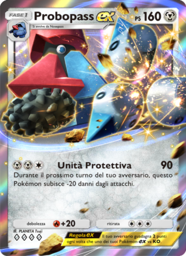 Probopass-ex 057/96 — Triumphant Light (Italian Pokémon TCG card)