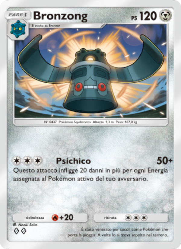 Bronzong 059/96 — Triumphant Light (Italian Pokémon TCG card)