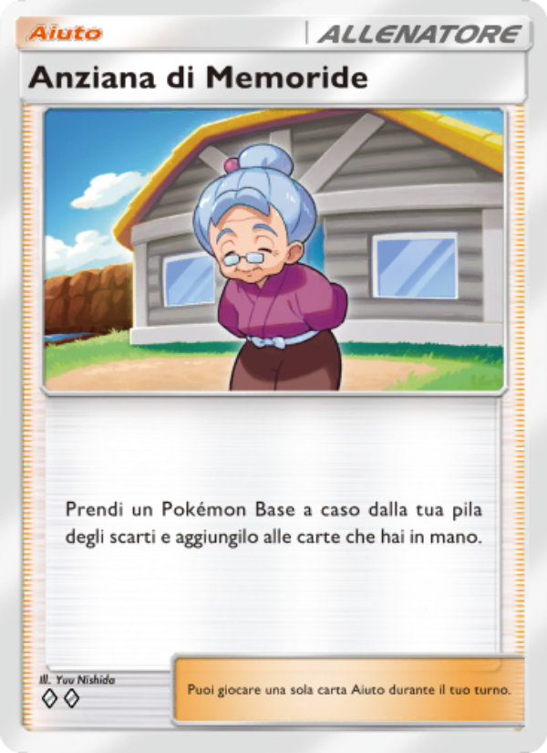 Anziana di Memoride 073/96 — Triumphant Light (Italian Pokémon TCG card)