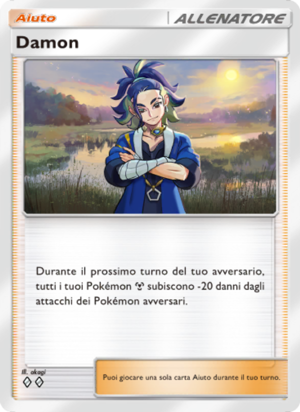 Damon 075/96 — Triumphant Light (Italian Pokémon TCG card)