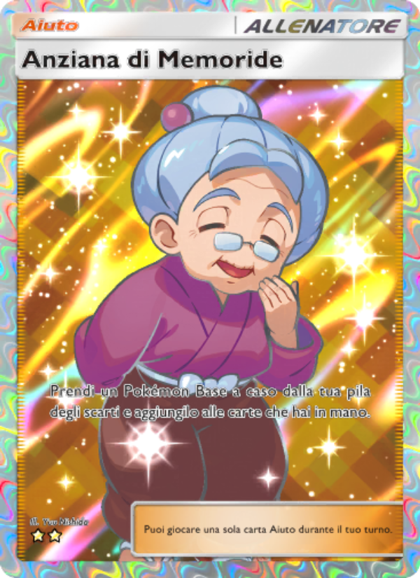 Anziana di Memoride 088/96 — Triumphant Light (Italian Pokémon TCG card)
