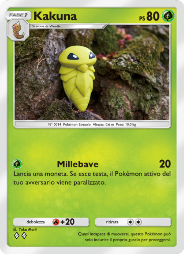 Kakuna 002/111 — Shining Revelry (Italian Pokémon TCG card)