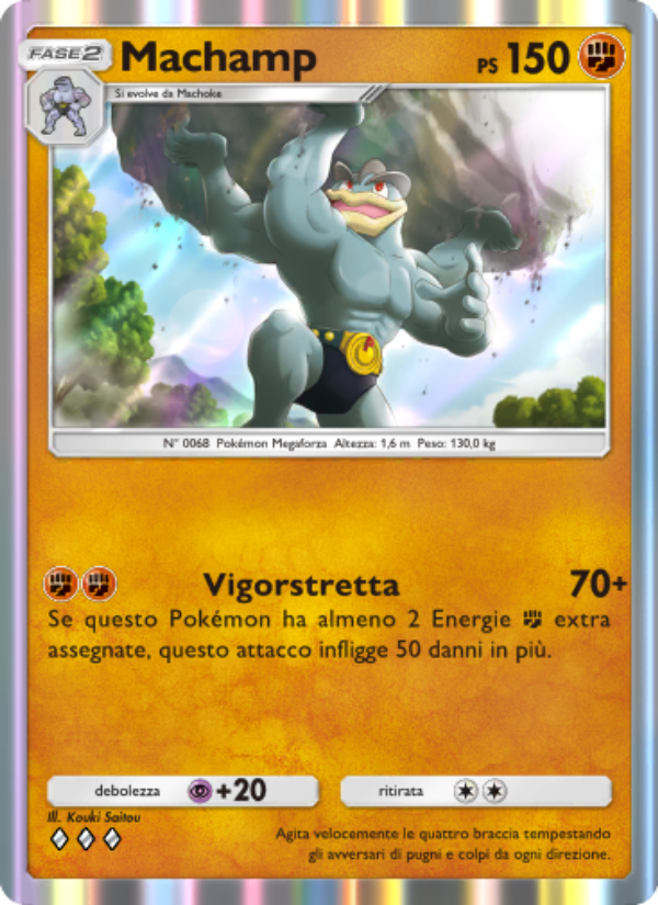 Machamp 039/111 — Shining Revelry (Italian Pokémon TCG card)
