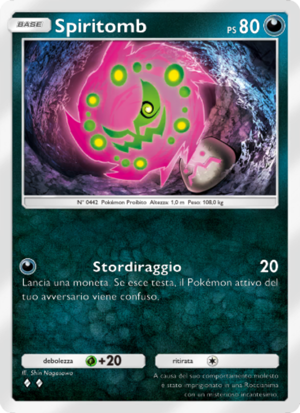 Spiritomb 049/111 — Shining Revelry (Italian Pokémon TCG card)