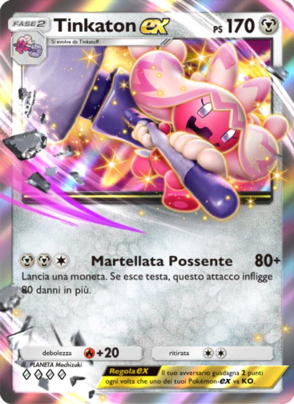 Tinkaton-ex 054/111 — Shining Revelry (Italian Pokémon TCG card)