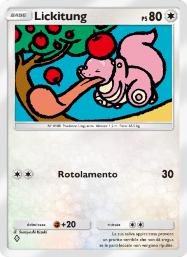 Lickitung 062/111 — Shining Revelry (Italian Pokémon TCG card)