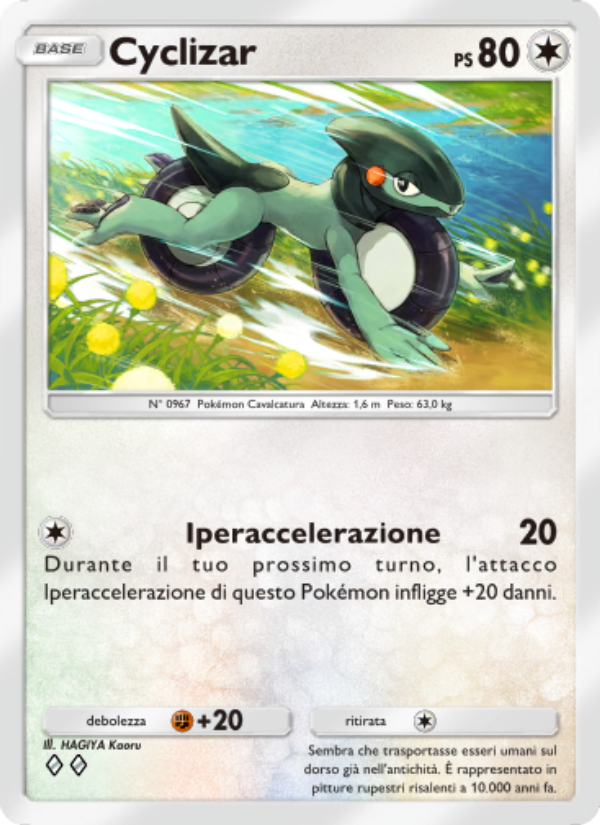 Cyclizar 068/111 — Shining Revelry (Italian Pokémon TCG card)