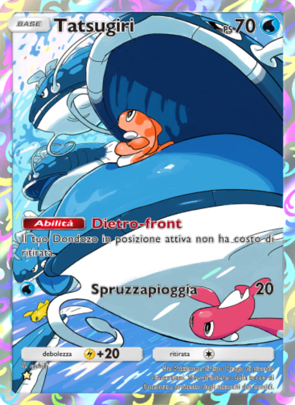 Tatsugiri 075/111 — Shining Revelry (Italian Pokémon TCG card)
