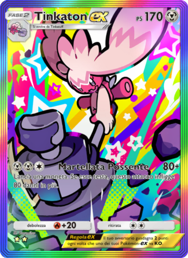 Tinkaton-ex 094/111 — Shining Revelry (Italian Pokémon TCG card)