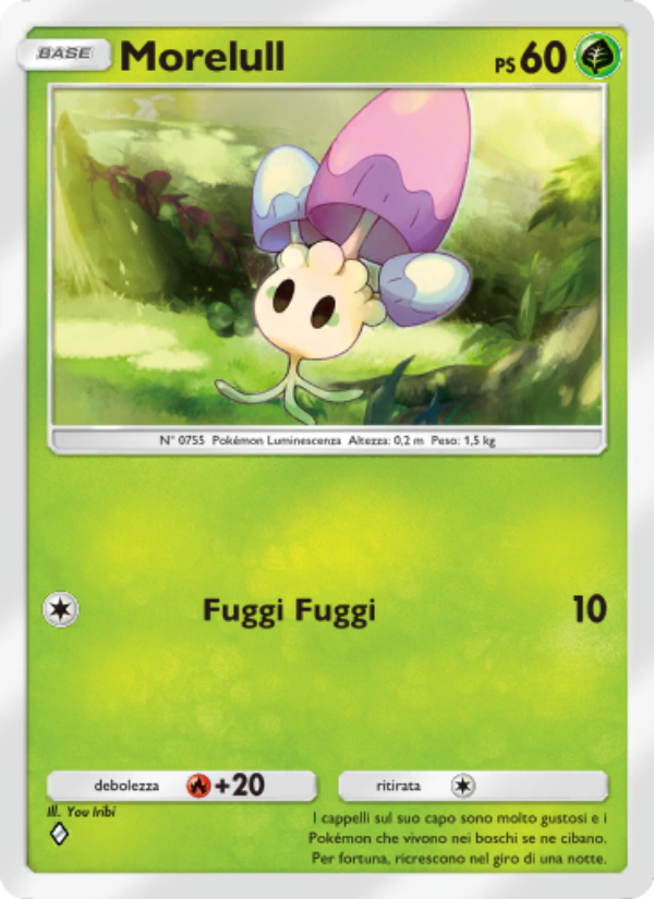 Morelull 016/239 — Celestial Guardians (Italian Pokémon TCG card)