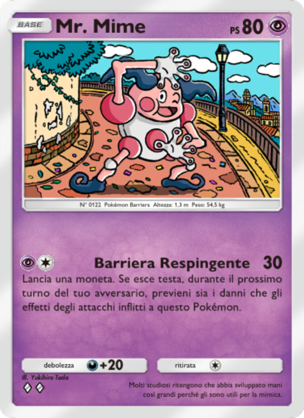 Mr. Mime 069/239 — Celestial Guardians (Italian Pokémon TCG card)