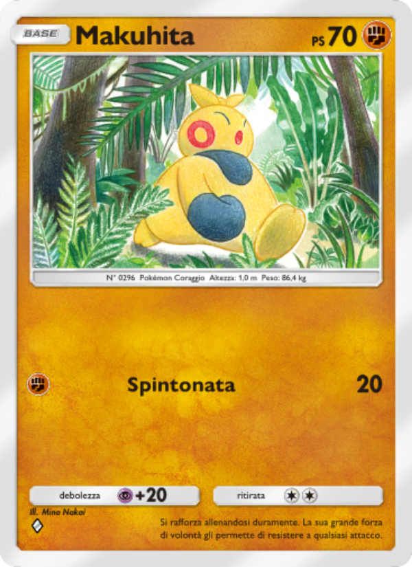 Makuhita 090/239 — Celestial Guardians (Italian Pokémon TCG card)