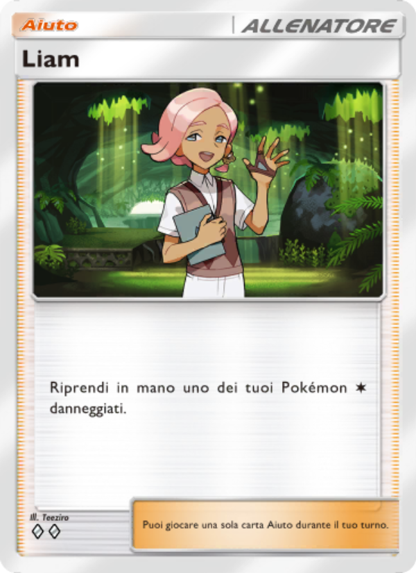 Liam 149/239 — Celestial Guardians (Italian Pokémon TCG card)