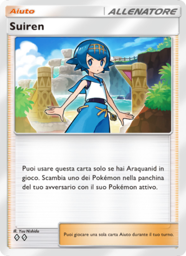 Suiren 152/239 — Celestial Guardians (Italian Pokémon TCG card)