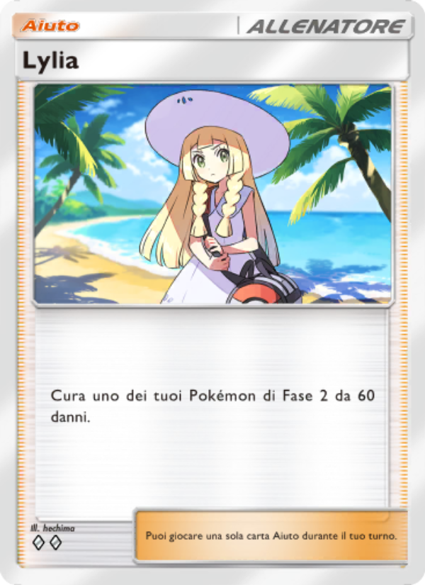 Lylia 155/239 — Celestial Guardians (Italian Pokémon TCG card)