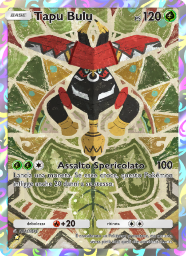 Tapu Bulu 159/239 — Celestial Guardians (Italian Pokémon TCG card)