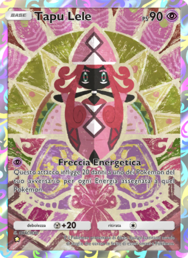 Tapu Lele 170/239 — Celestial Guardians (Italian Pokémon TCG card)