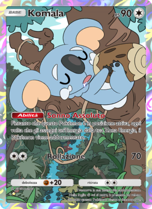Komala 179/239 — Celestial Guardians (Italian Pokémon TCG card)